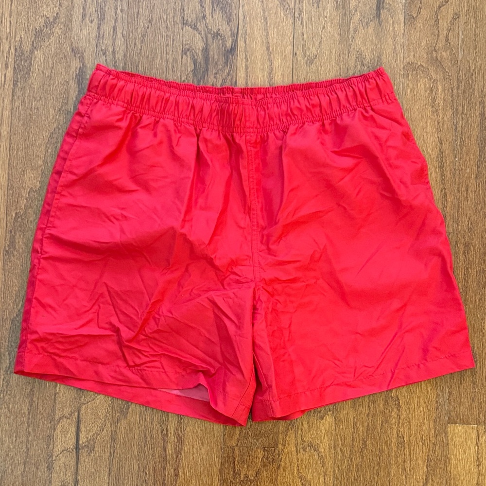 George Men's Red Swim Trunks